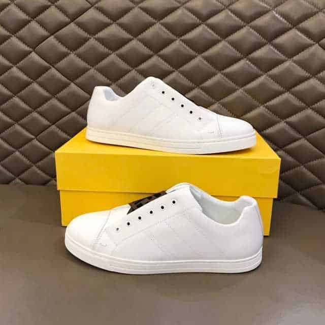 FEND1 CRISSCROSS FF STRAPS SLIP-ON SNEAKERS   FD10