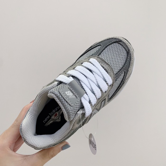 NB990 Lace-Up & Hook & Loop Retro Running Shoes for Kids 9 colors 28998857