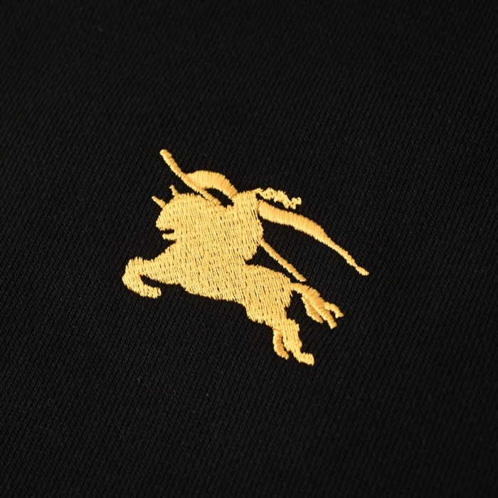 1:1 quality version Chest Embroidery Back Warhorse Print Crew Neck Sweatshirt 2 colors 28476813
