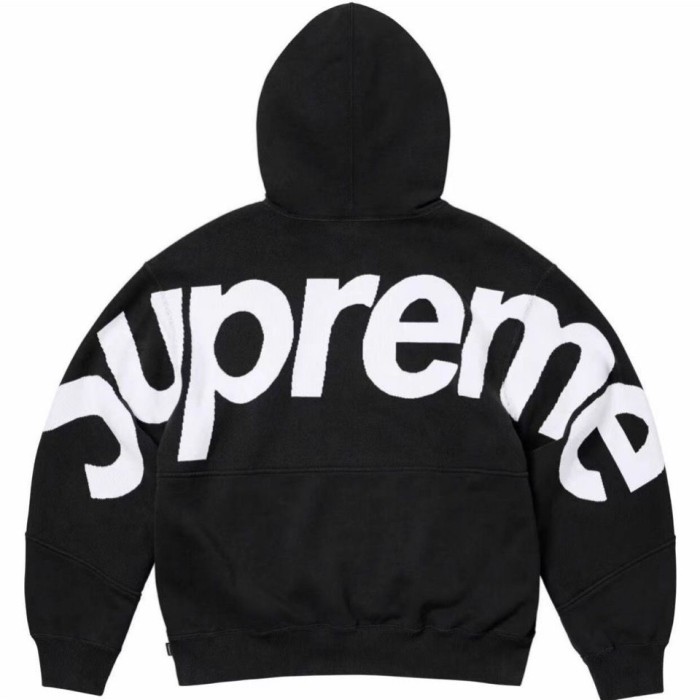 Hooded Sweatshirt with XL Lettering on the Back 2 colors