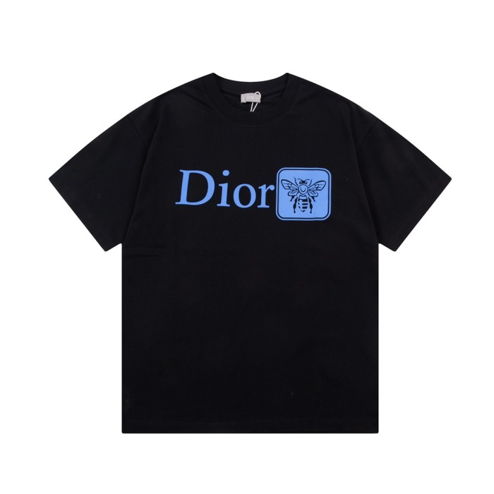 [buy more save more]Bee Letter Print Short Sleeve Tee 2 colors