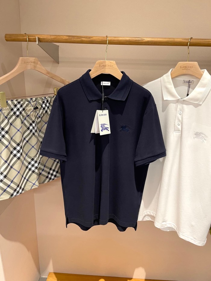 1:1 quality version Check Placket Embroidered Polo Tee 8 colors 29069300