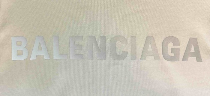 1:1 quality version Letter Logo Reflective Print Tee 2 colors 28903005