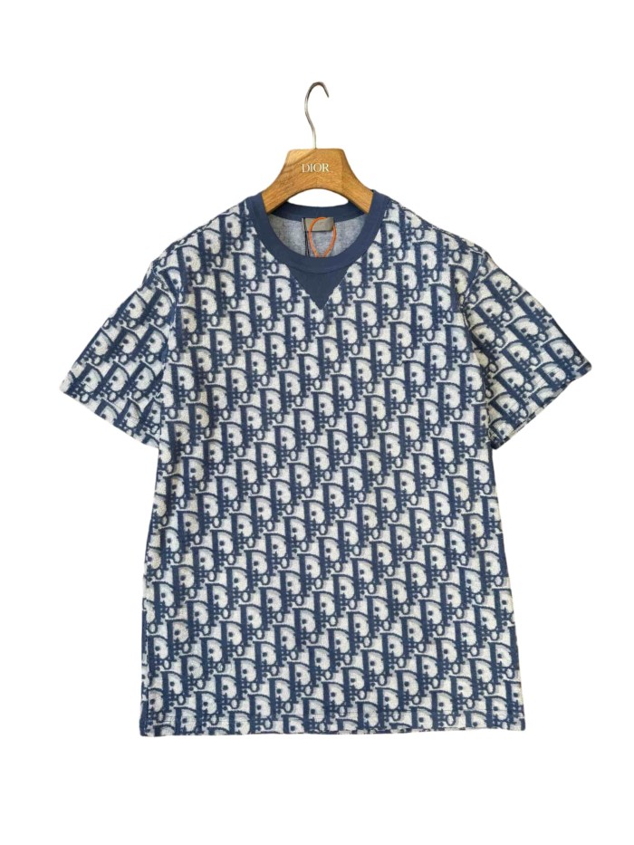 1:1 quality version Vintage Print All Over Knit T-shirt 2 colors 28960938