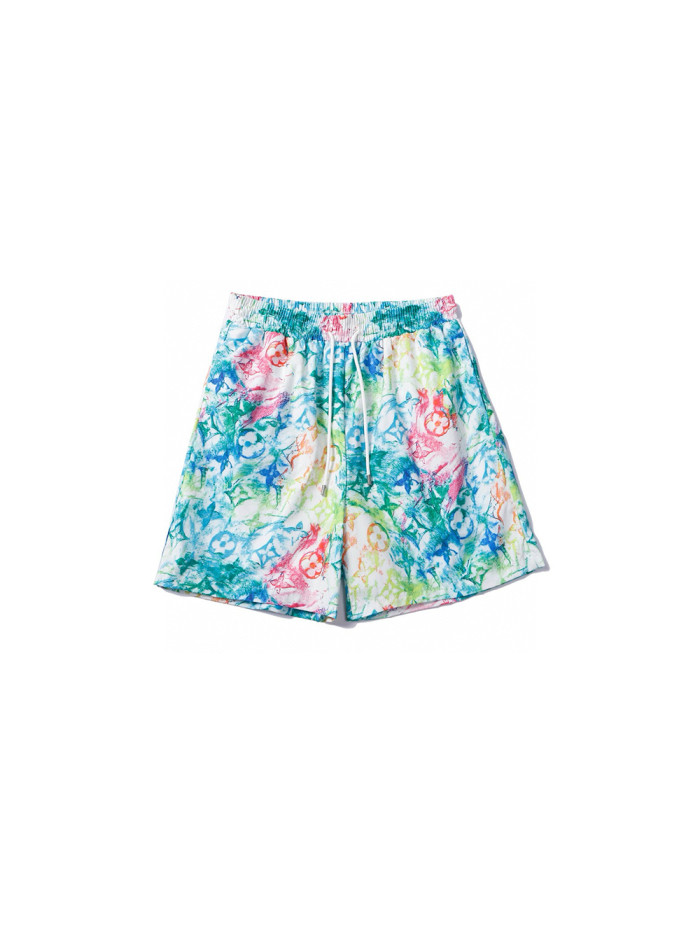 28118265 Dazzling Colorful Printed Shorts