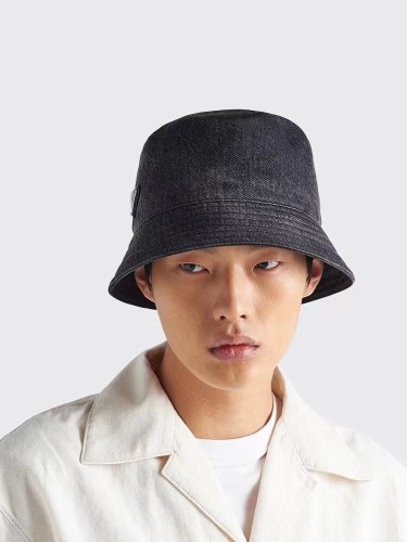 Triangle Label Cowboy Fisherman's Hat 2 colors