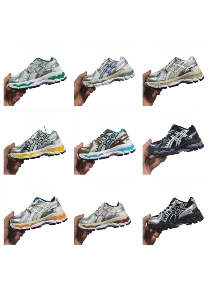 AC Gel-Kayano 12.1 Lace-up Shoes for Kids 9 colors 29001618