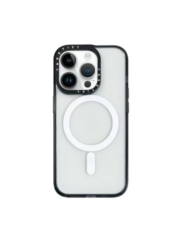 Co-branded Minimalist Solid Color Clear MagSafe iPhone Case 2 colors 28750062