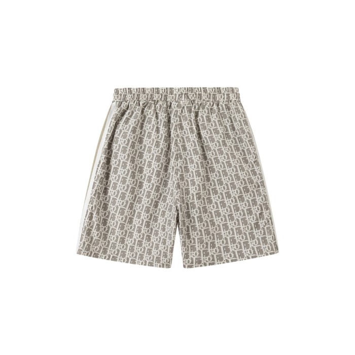Khaki Kids Oblique Logo Print Shorts for Kids 29000499