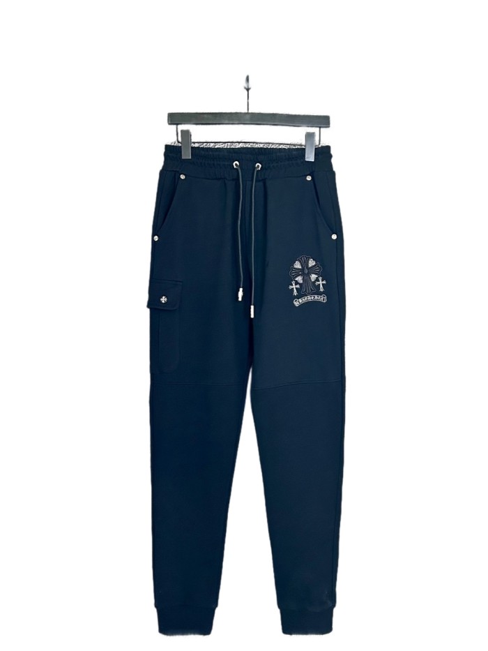 Three Crosses Embroidered Pants 28485939