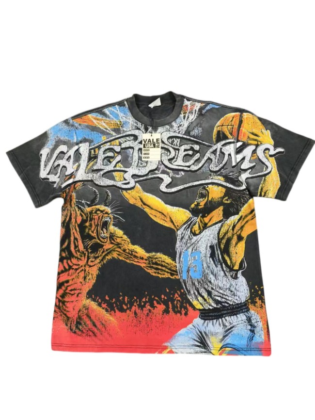 Vale Forever monster basketball Print Tee