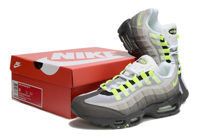 [plus-size shoes]Air Max 95 Breathable  Air Cushion Running Shoes 5 colors 29045533