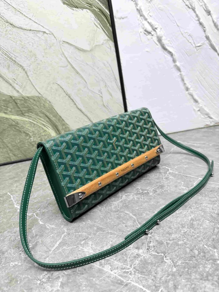 1:1 qualituy verson Monogram Clutch Bag With Wooden Bar Crossbody Shoulder Bag 10 colors 29092520