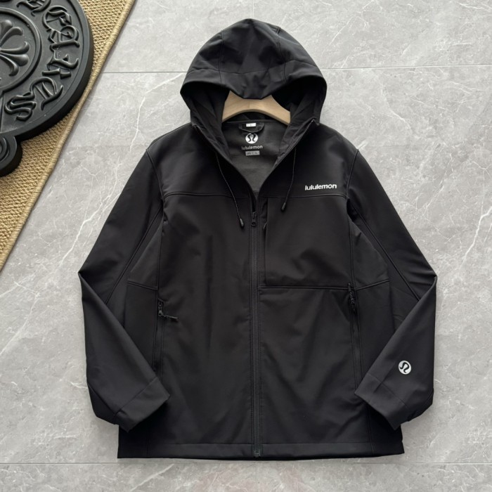 Fleece-Lined Softshell Hooded Jacket 2 colors 28531435