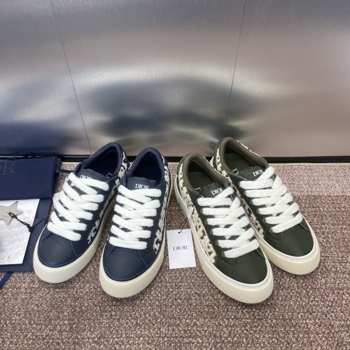 1:1 quality version 28313412 B33 Embroidered Letter Slip-On Shoes 4 colors