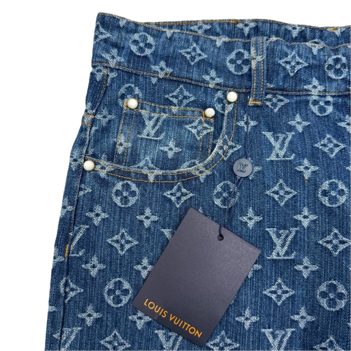 1:1 quality version Heavy Duty Printed Straight Leg Denim Jeans 28687462