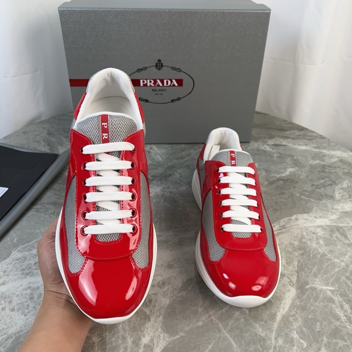1:1 quality version 28216537 Head Cow Patent Leather Patchwork Shoes 31 colors