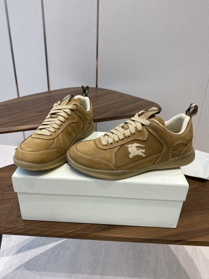 1:1 quality version Equestrian Knight Logo Leather Shoes 3 colors 28471095