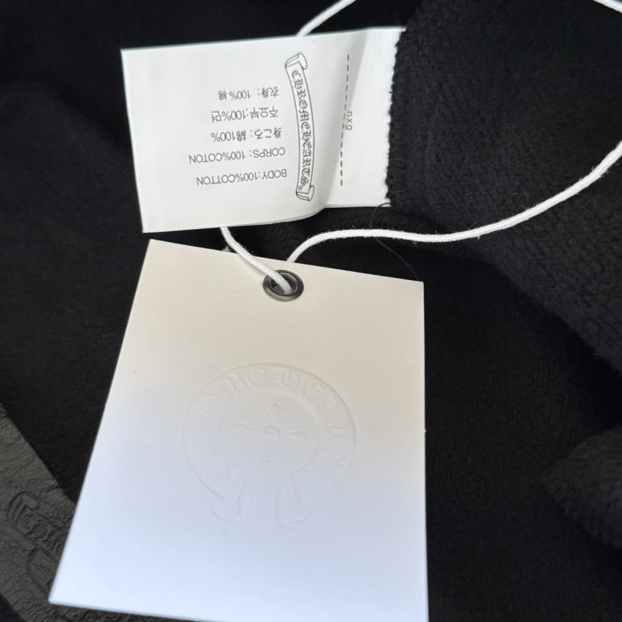1:1 quality version Sanskrit Alphabet Embroidered Half-Zip Hoodie & Pants Set 28751593