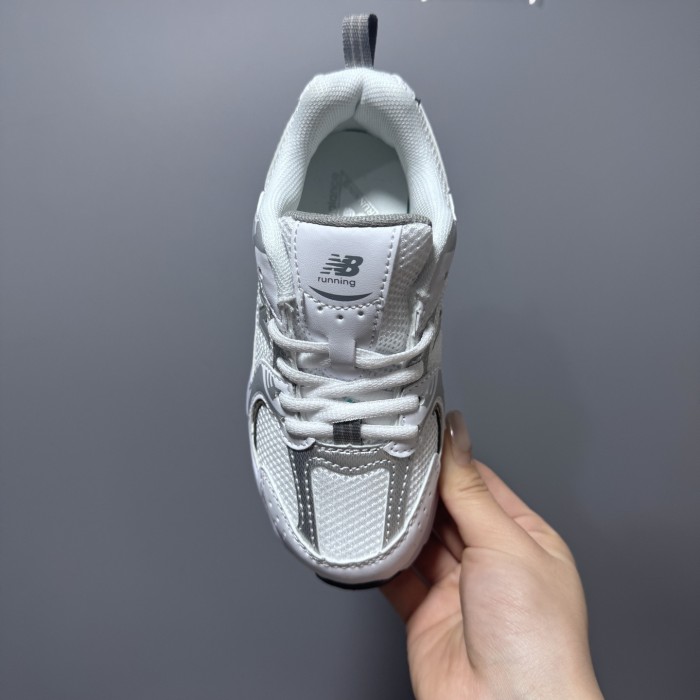 N-logo Mesh Paneled Retro Running Shoes for Kids 8 colors 28997941