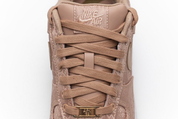 N  Air Force 1 Low Clot Rose Gold Silk CJ5290-600
