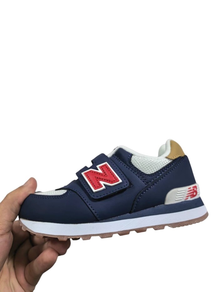 NB574 Hook & Loop With Hi-Poly Insole Shoes for Kids 20 colors 28998856