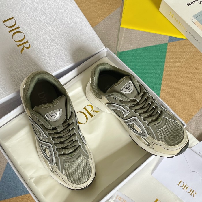 1:1 quality version Leather and mesh fabric patchwork reflective sneakers 35 colors 27736899