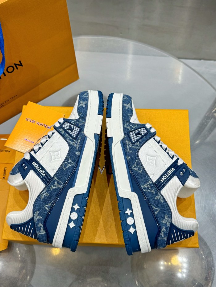 1:1 quality version 28342912 L Trainer Cowboy Blue Shoes