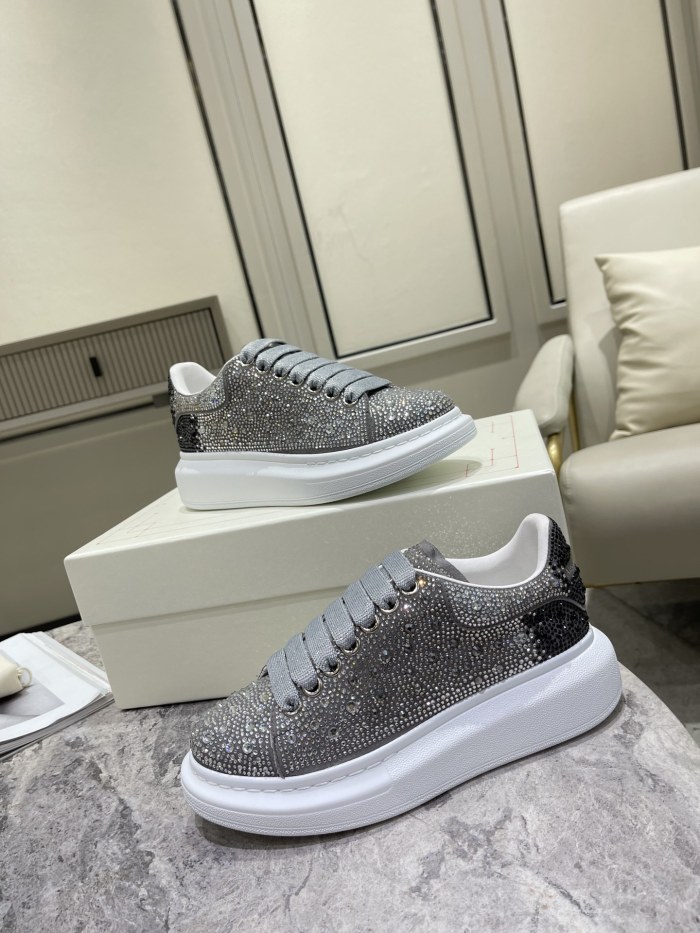 1:1 quality version All over diamonds Colorblocked sneakers for girls 11 colors