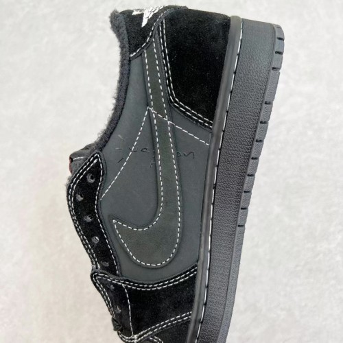 1:1 quality version Travis Scott Co-branded Darth Vader Reverse Hook Low Top Boardshoes