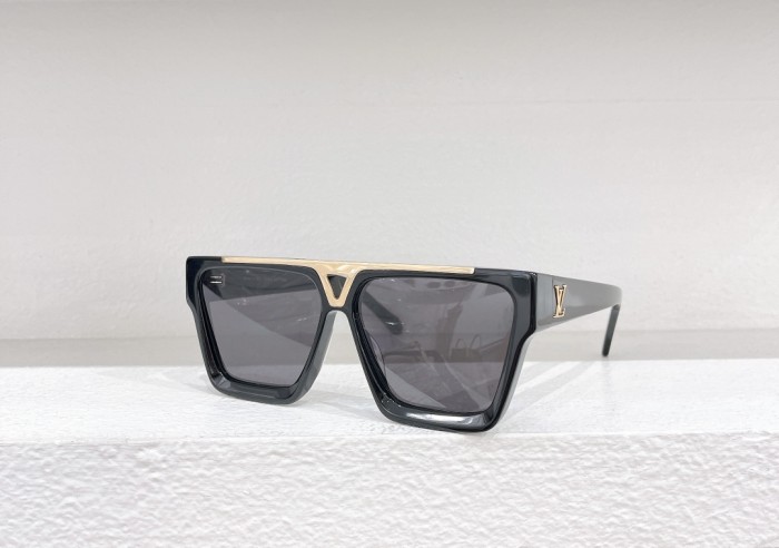 1:1 quality version Metal Flat Top Square Frame Glasses 9 colors