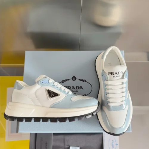 PR@DA@ PRAX 01 RE-NYLON SNEAKERS   PRD068