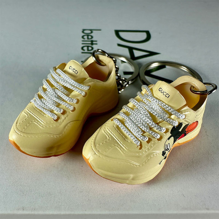 28360400 thick-soled dad shoes rubber keychain 12 colors