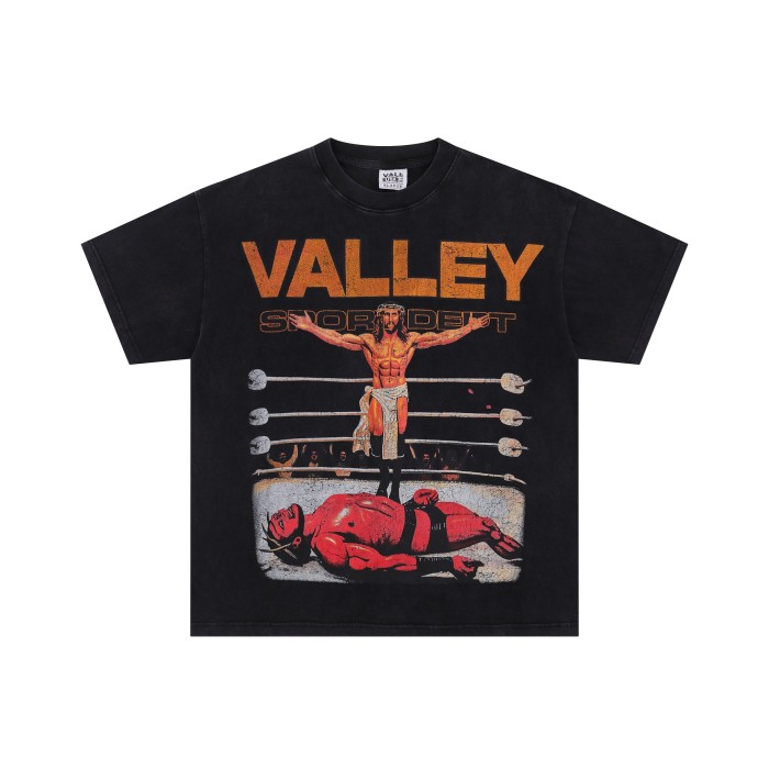 Vale Forever Boxer Printed Washed Version Tee