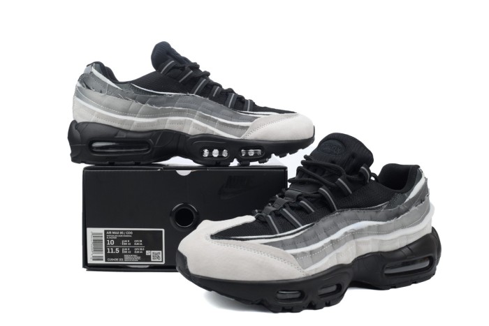 [plus-size shoes] 1:1 quality version Cdg X Nike Air Max 95 White Retro Running Shoes 3 colors 28969378