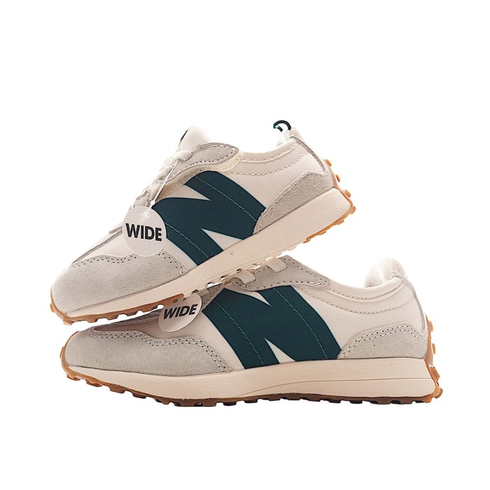 327 Style Wide Fit Suede & Leather Retro Running Shoes for Kids 9 colors 29010887