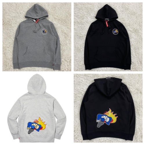 3 Color Cartoon Character Print Sweatshirt Hoodie3 colors