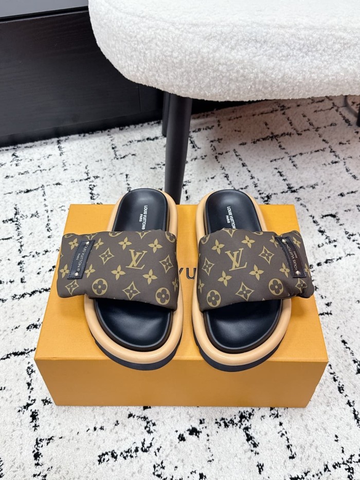 1:1 quality version 3D Logo Floral Velcro Sandals 10 colors 28661452