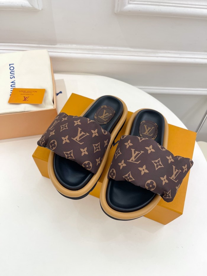 1:1 quality version 3D Logo Floral Velcro Sandals 10 colors 28661452