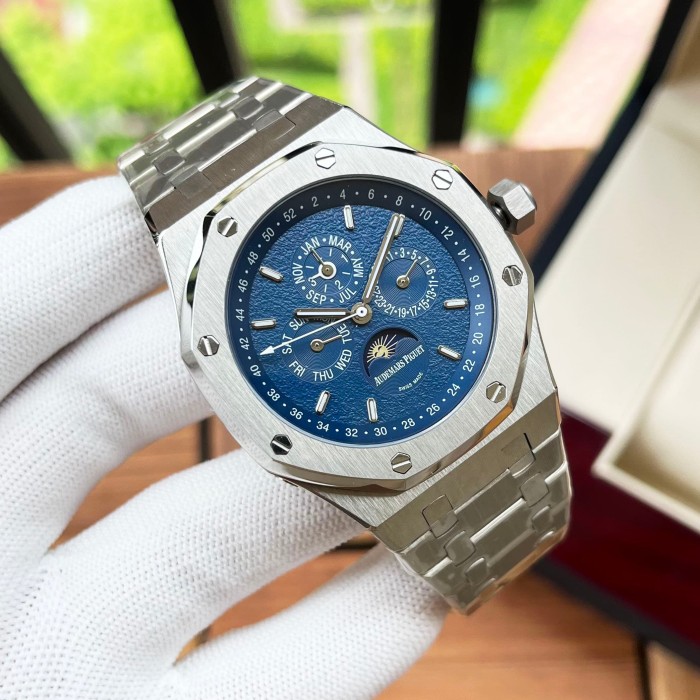 Royal Oak Series Mechanical Perpetual Calendar Watch 12 colors【Dial diameter：41mm 】28771466