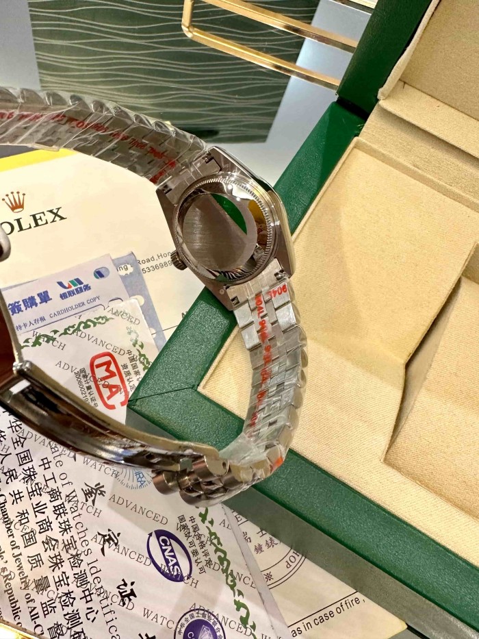 Green Dial Mechanical Movement Stainless Steel Strap Watch【Dial diameter：30/40mm 】28770467