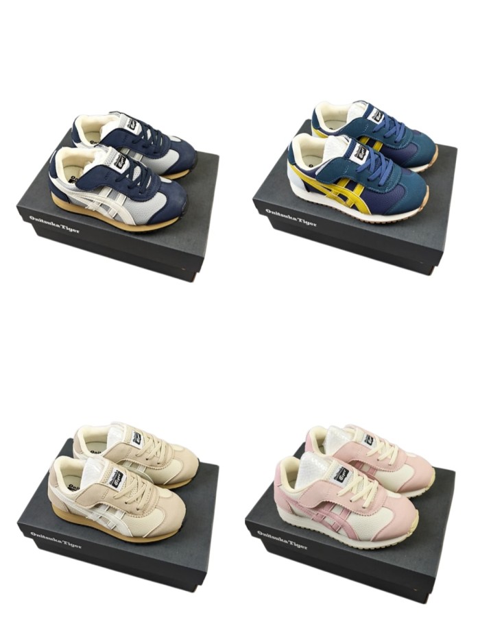 Onitsuka Tiger SERRANO PS Velcro Sneakers for Kids 4 colors 29006186