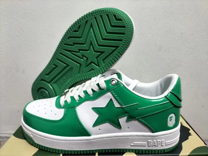 [plus-size shoes]STA Combo Patent Leather Mirror Finish Low-Top shoes 8 colors 28636747