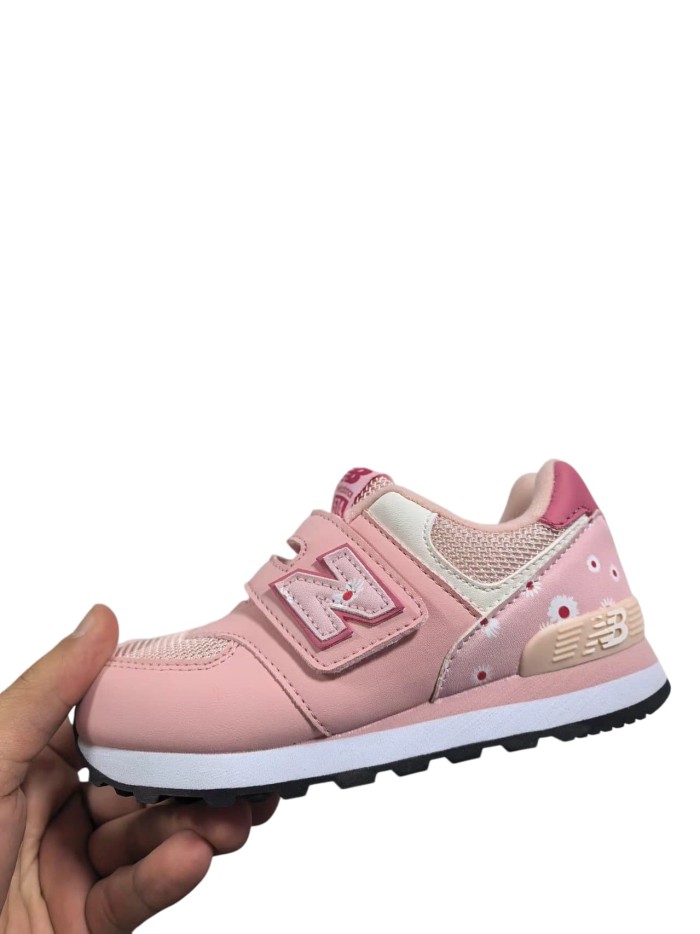NB574 Hook & Loop With Hi-Poly Insole Shoes for Kids 20 colors 28998856