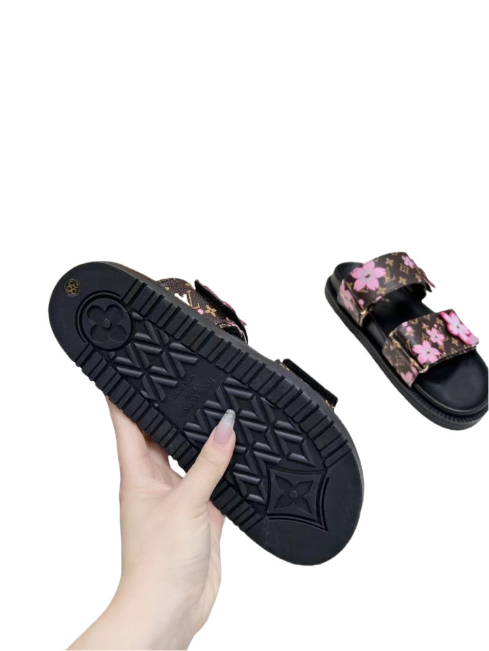 1:1 quality version 27968591 co-branded cherry blossom sandals