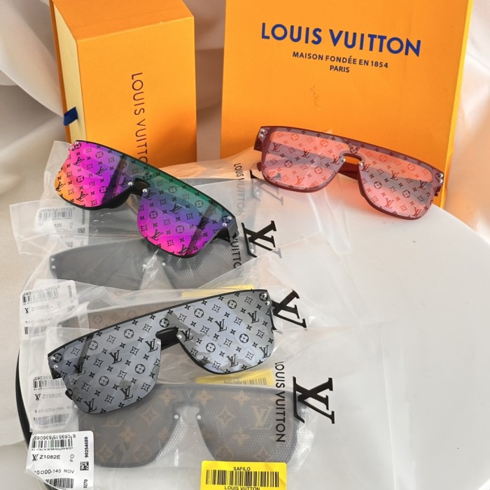 1:1 quality version Frameless Cut-Edge Gorgeous Sunglasses 7 colors 28757504