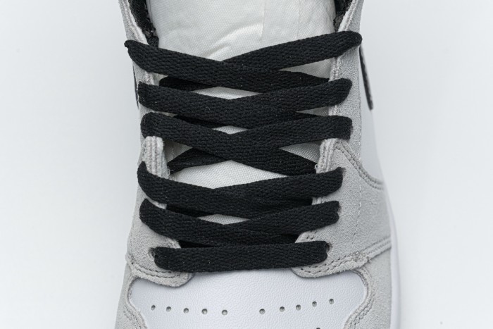 [plus size shoes]Air @j1 Retro High Light Smoke Grey 555088-126