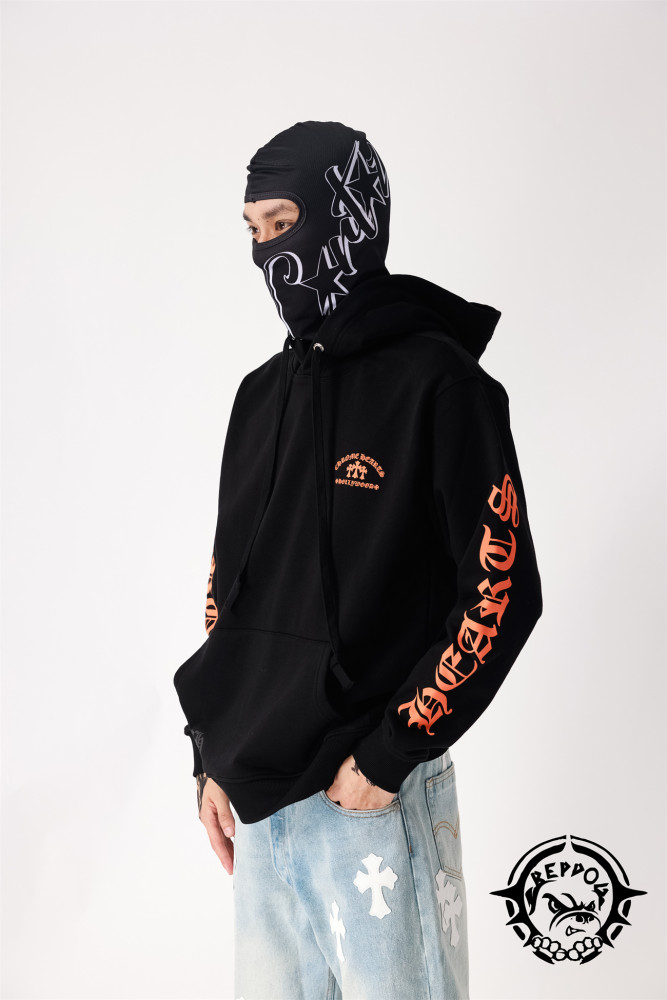 1:1 quality version Triple Cross Sanskrit Pullover Sweatshirt