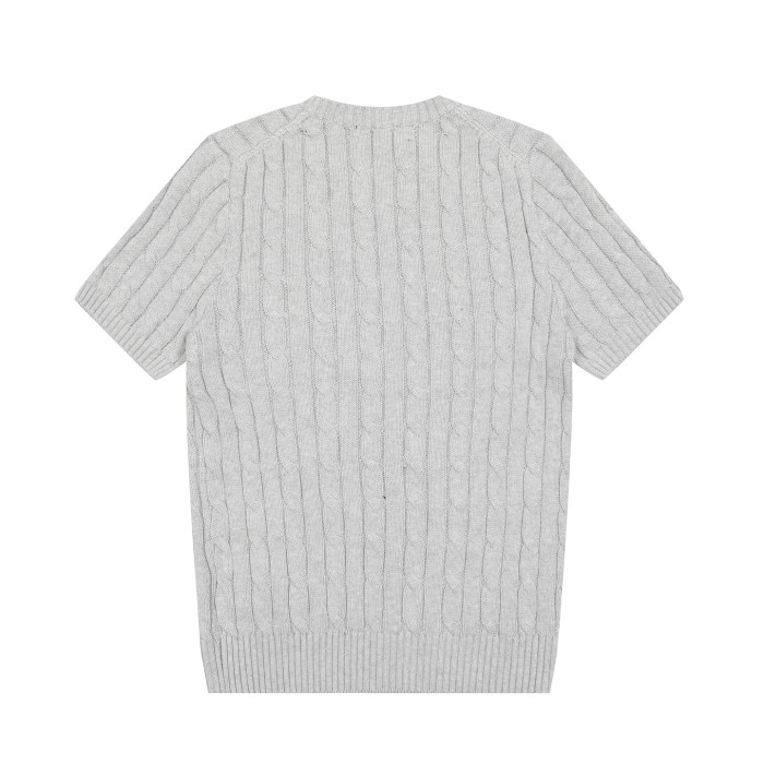 27971173 Embroidered Logo Knit T-shirt 12 colors for girls