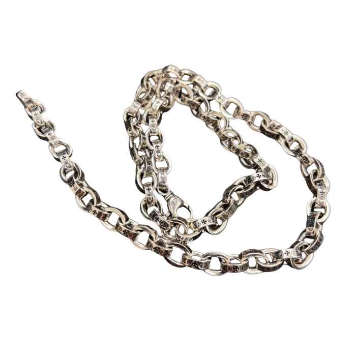 28201130 Letter Chunky Necklace